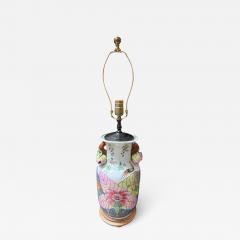  Mottahedeh Mottahedeh Chinese Pottery Tobacco Leaf Table Lamp - 4267313