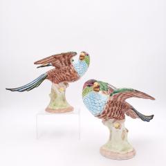  Mottahedeh Mottahedeh Pair of Parrots Italy circa 1950 - 2399884