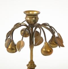 Mottahedeh - Mottahedeh Silver Pear Tree Candlesticks