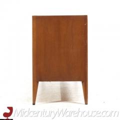  Mount Airy Furniture Company Mount Airy Facade Mid Century Walnut and Brass Credenza - 3504171