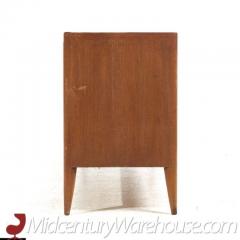  Mount Airy Furniture Company Mount Airy Facade Mid Century Walnut and Brass Credenza - 3504174