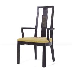  Mount Airy Furniture Company Mount Airy Janus Mid Century Captains Dining Chairs Pair - 3901831