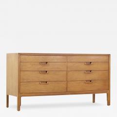  Mount Airy Furniture Company Mount Airy Janus Mid Century Walnut 8 Drawer Dresser - 3690416