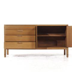  Mount Airy Furniture Company Mount Airy Janus Mid Century Walnut Credenza and Hutch - 3884385