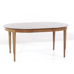  Mount Airy Furniture Company Mount Airy Janus Mid Century Walnut Expanding Dining Table with 2 Leaves - 3901284