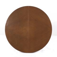  Mount Airy Furniture Company Mount Airy Janus Mid Century Walnut Expanding Dining Table with 2 Leaves - 3901287
