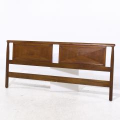  Mount Airy Furniture Company Mount Airy Janus Mid Century Walnut King Headboard - 4105963