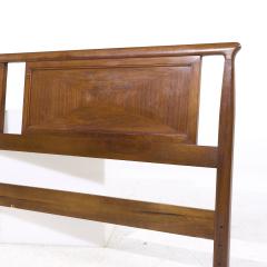  Mount Airy Furniture Company Mount Airy Janus Mid Century Walnut King Headboard - 4105965