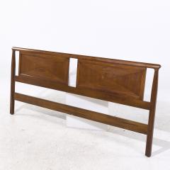  Mount Airy Furniture Company Mount Airy Janus Mid Century Walnut King Headboard - 4105967