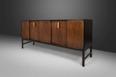  Mount Airy Furniture Company Topaz Ebonized Contoured Walnut Credenza Cabinet by Mt Airy for John Stuart - 2563661