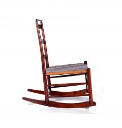  Mt Lebanon Shaker Community A Shaker Maple Rocking Chair with Shawl Bar - 72459