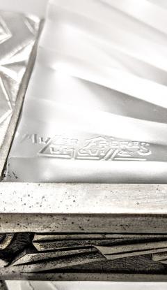  Muller Fres Luneville French Art Deco Chandelier signed by Muller Ferers Luneville - 3941835