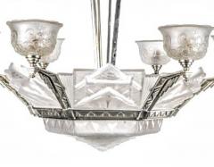  Muller Fres Luneville Muller Freres Chandelier - 3941816