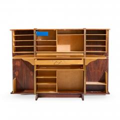  Mummenthaler Meier Mummenthaler Meier Mid Century Rosewood Magic Box Hideaway Desk - 4575675