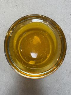  Murano Canary Murano Glass Bowl Italy 1970s - 4453985