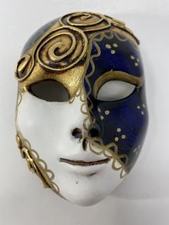  Murano Ceramic Venetian Decorative Mask - 2572479