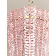 Murano Contemporary Pink Murano Glass Lantern - 3520057