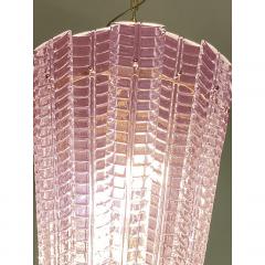  Murano Contemporary Pink Murano Glass Lantern - 3520059