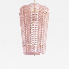  Murano Contemporary Pink Murano Glass Lantern - 3521331
