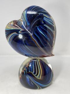  Murano Cuore Heart Sculture from Murano Italy - 2587226