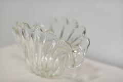  Murano Glass Hand Sculpted Shell Shape MURANO Glass Bowl - 3126970