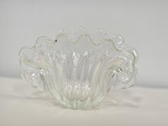  Murano Glass Hand Sculpted Shell Shape MURANO Glass Bowl - 3126971