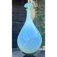  Murano Glass Huge Marbro Murano Opalescent Glass Table Lamp - 2936255