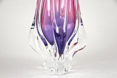  Murano Glass Mid Century Murano Vase by Sommerso Murano Italy circa 1960 70 - 3306165