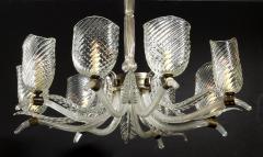  Murano Glass Murano 8 Arm Oval Chandelier - 2887944