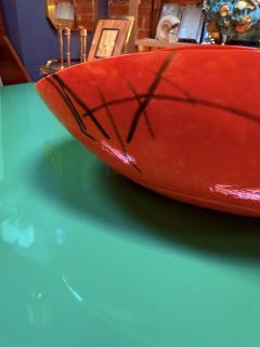  Murano Glass Red Murano Art Glass Bowl - 4315787