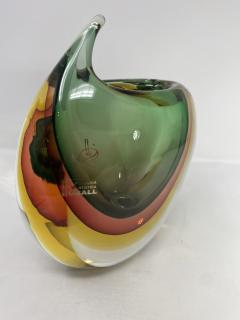  Murano Glass Sommerso Murano Glass Vase by Oball - 3940341