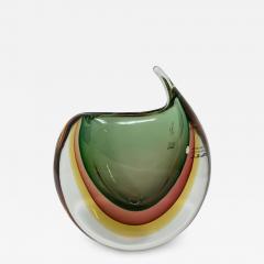  Murano Glass Sommerso Murano Glass Vase by Oball - 3944329