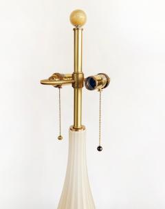  Murano Glass Sommerso Vintage Murano Sommeroso Gold Infused Venetian Glass Lamp Lucite Base Signed - 4687222