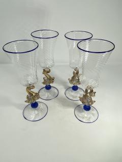  Murano Glass Stemware from Murano Italy - 2587515