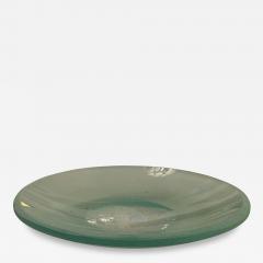  Murano Italian Frosted Murano Glass Centerpiece Bowl 1970s - 4521650