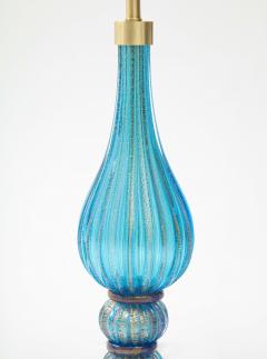  Murano Luxury Glass MGL French Blue Murano Glass Lamps - 2529441