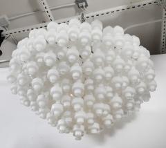  Murano Luxury Glass MGL Grand Scale White Murano Glass Chandelier - 4201948