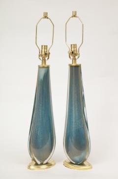  Murano Luxury Glass MGL Murano Teardrop French Blue Lamps - 817130