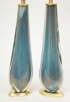  Murano Luxury Glass MGL Murano Teardrop French Blue Lamps - 817133