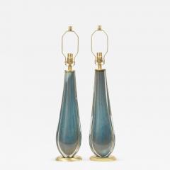  Murano Luxury Glass MGL Murano Teardrop French Blue Lamps - 817926