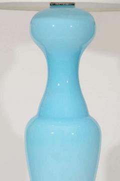  Murano Luxury Glass MGL Pawn Shaped Sky Blue Murano Glass Lamps - 1156882