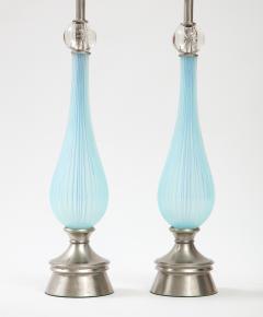  Murano Luxury Glass MGL Periwinkle Murano Glass Lamps - 2491780