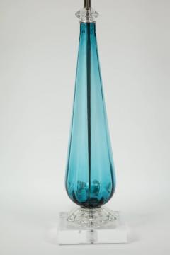  Murano Luxury Glass MGL Sky Blue Murano Glass Lamps - 884647