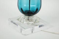  Murano Luxury Glass MGL Sky Blue Murano Glass Lamps - 884653