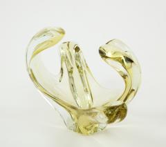  Murano Luxury Glass MGL Yellow Sapphire Murano Splash Vessel - 1473761