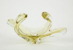  Murano Luxury Glass MGL Yellow Sapphire Murano Splash Vessel - 1473762