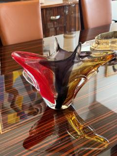  Murano Mid Century Modern Murano Glass Vase in the style of Ragazzi - 4754153
