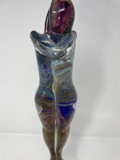  Murano Murano Glass Amati Lovers Statue - 2587242