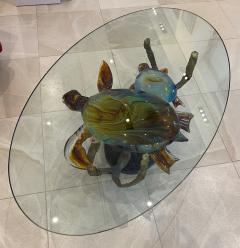  Murano Murano Glass Coffee Table with Turtles by Zanetti - 2138025