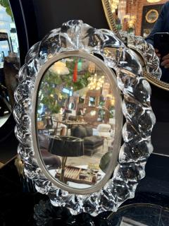  Murano Murano Glass Table Mirror with Handcrafted Crystal Frame - 4320010